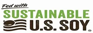 Sustainable US Soy logo: